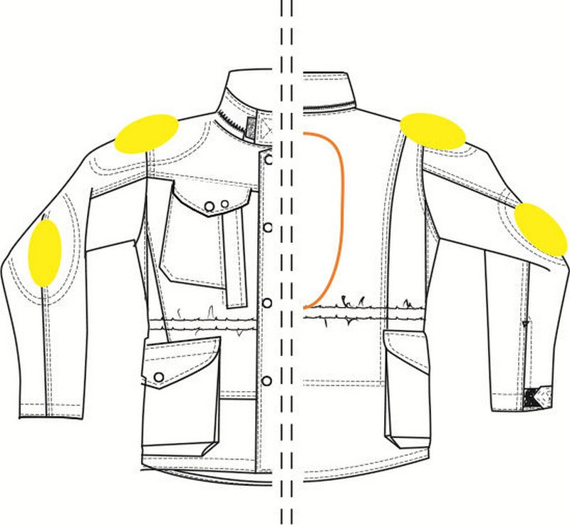 Ducati Desert Sled - Fabric jacket, Size M, Black | 981040144CE