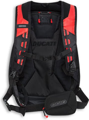 Ducati Accessories Redline B1 Preformed Knapsack. Black-Red | 981040452
