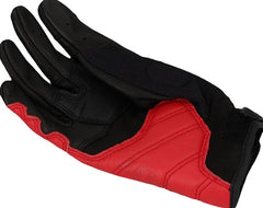 Ducati Company C1 - Fabric-leather gloves, Red-White-Black | 98104211