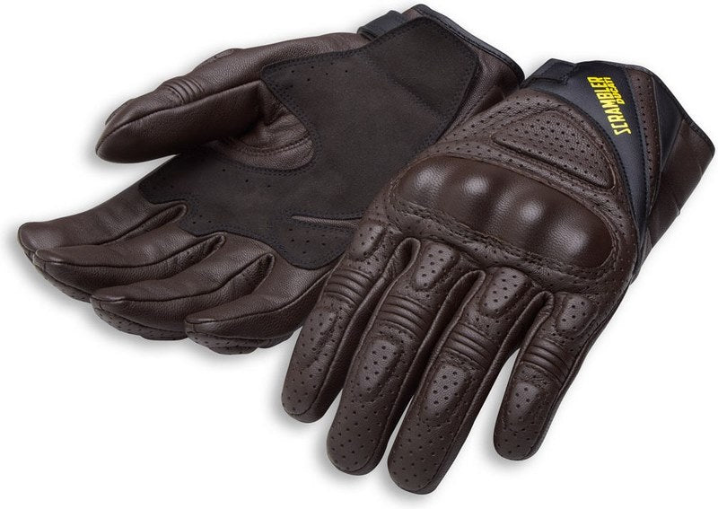 Ducati Daytona C1 - Leather gloves, Black | 98104218