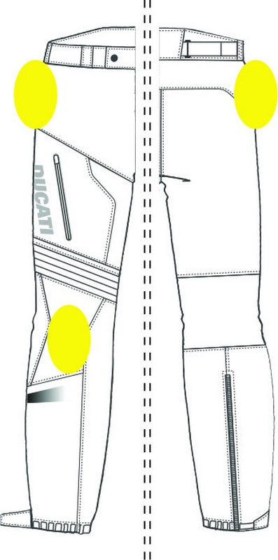 Ducati Tour C3 - Fabric trousers | 98104484
