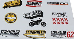 Ducati Genuine SCR LIFESTYLE STICKER SET | 987691868