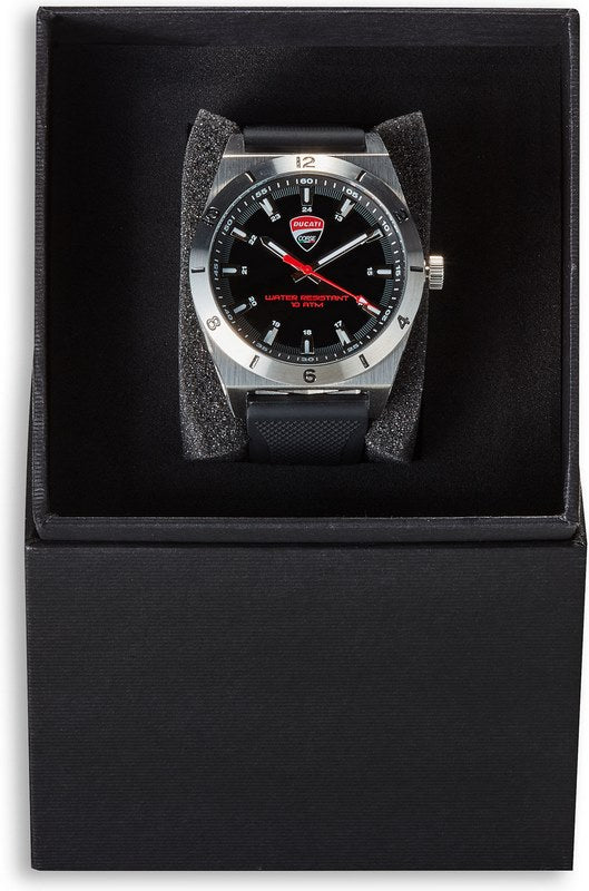 Ducati Accessories Dc Power Quartz Watch Black Unisex | 987697336