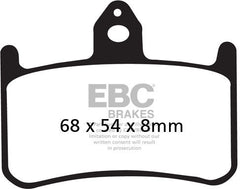 EBC-Brakes USA Made EPFA Series Extreme Pro Sintered Brake Pads to fit Front Left