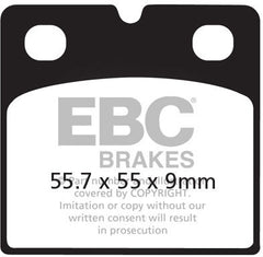 EBC-Brakes British Made Semi-Sintered V-Pads to fit Front Left