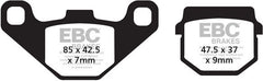 EBC-Brakes R Series Heavy Duty Sintered Brake Pads to fit Rear Left