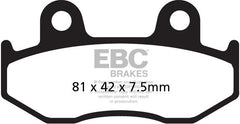 EBC-Brakes R Series Heavy Duty Sintered Brake Pads to fit Front Left