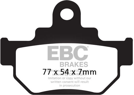 EBC-Brakes British Made Semi-Sintered V-Pads