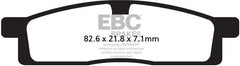 EBC-Brakes Carbon TT Pads for Enduro/MX Bikes to fit Front Left