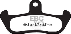 EBC-Brakes R Series Heavy Duty Sintered Brake Pads to fit Front Left