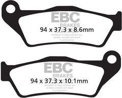 EBC-Brakes British Made Kevlar® Organic FA Series Brake Pads to fit Rear Right