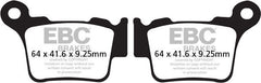 EBC-Brakes R Series Heavy Duty Sintered Brake Pads to fit Rear Right