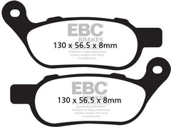 EBC-Brakes USA Made Double-H Series Sintered Brake Pads to fit Rear Left