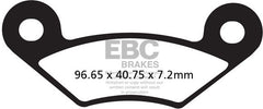 EBC-Brakes R Series Heavy Duty Sintered Brake Pads to fit Front Left