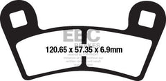 EBC-Brakes Carbon TT Pads for Enduro/MX Bikes to fit Front Left