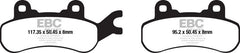 EBC-Brakes Carbon TT Pads for Enduro/MX Bikes to fit Front Left