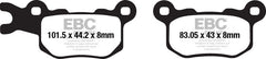 EBC-Brakes R Series Heavy Duty Sintered Brake Pads to fit Rear Right