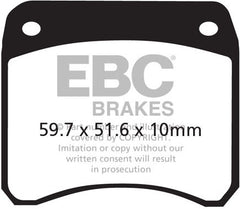 EBC-Brakes GPFAX Sintered Road Brake Pads to fit Front Left