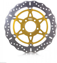 EBC BRAKES MD8008XC INOX XC Disc / schwimmende Edelstahl Bremsscheibe mit goldenem Aluminium Innenring | MD8008XC