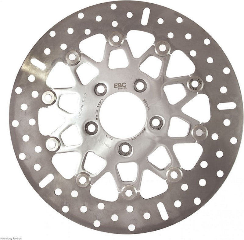 EBC BRAKES RSD007A INOX Custom Disc / starre Edelstahl Bremsscheibe | RSD007A