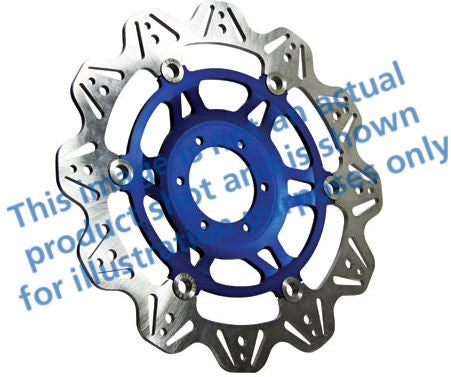EBC-Brakes Vee-Series Sport Bike Disc (Blue Hub) to fit Front Left
