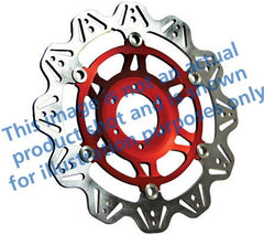 EBC-Brakes Vee-Series Sport Bike Disc (Red Hub) to fit Front Left