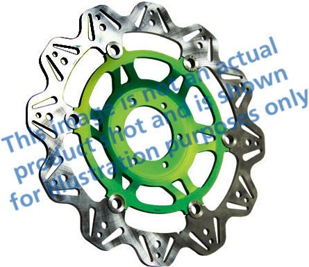 EBC-Brakes Vee-Series Sport Bike Disc (Green Hub) to fit Front Left