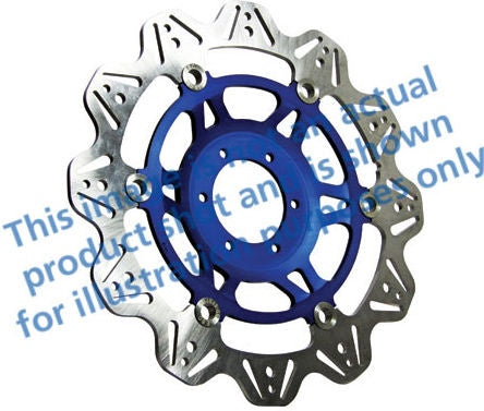 EBC-Brakes Vee-Series Sport Bike Disc (Blue Hub) to fit Front Left