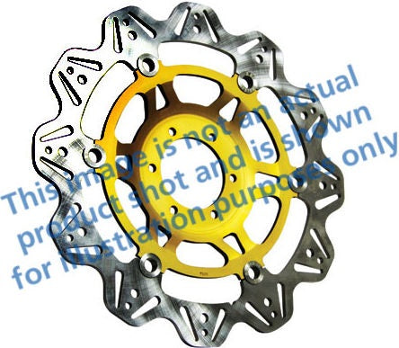 EBC-Brakes Vee-Series Sport Bike Disc (Gold Hub) to fit Front Left