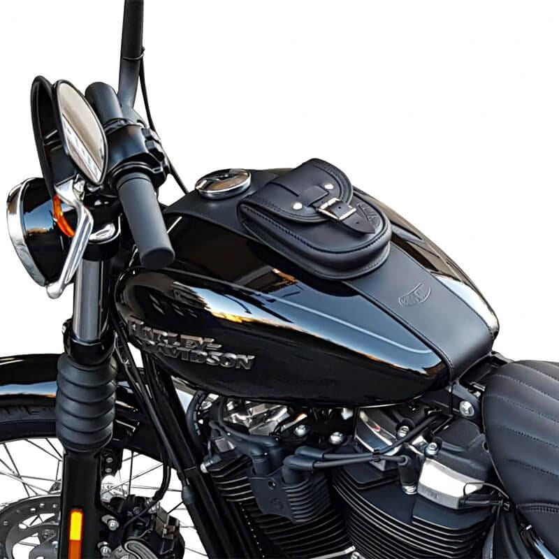 Ends Cuoio Bag 2018-later Softail Standard, Street Bob and Breakout Smart Tank Bag