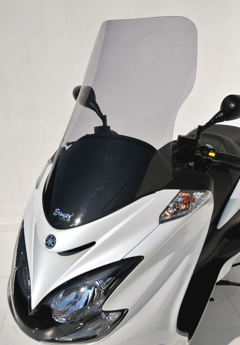 Ermax high protection windshield (10cm + soit 74cm ) ermax for MAJESTY 400 2009-2016 clear  | 010201095