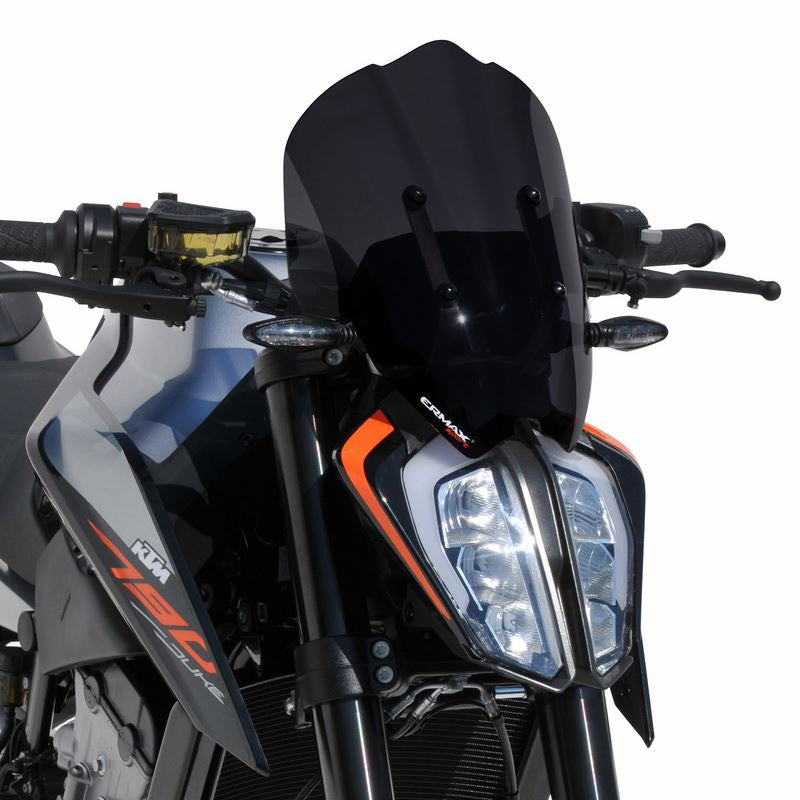 Ermax nose screen (+ fitting kit ) ermax for 790 duke 2018 -2019 clear  | 0654K06-01