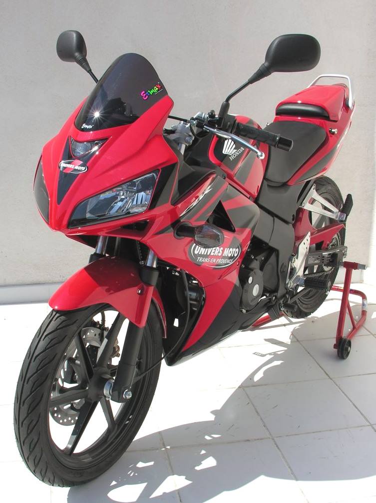 Ermax screen Aéromax (25cm ) ermax for CBR 125 R 2007-2010 clear  | 070101094