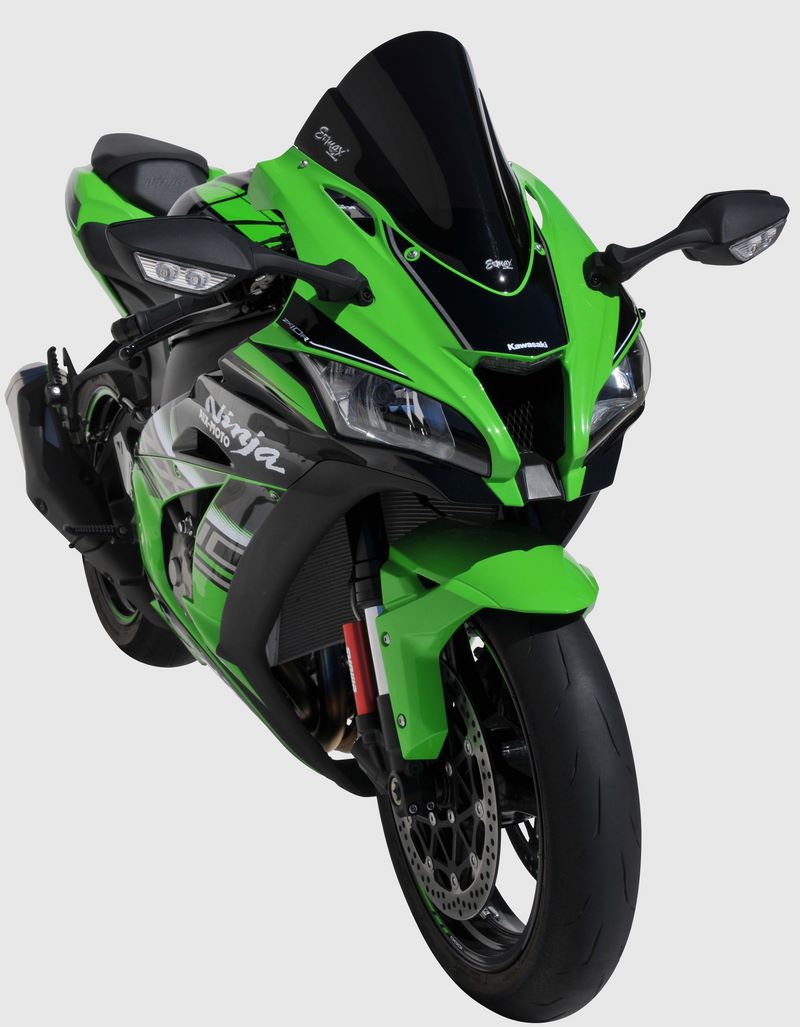 Ermax screen Aéromax (double bubble ) ermax for ZX 10 R 2016-2018 clear  | 070301091
