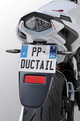 Ermax extension rear universal ductail MODELE touring black  | 715018TOU