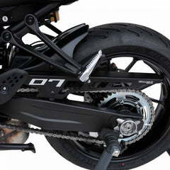 ERMAX Evo Rear Hugger (With Chainguard En Aluminum Anodized ) Ermax For Mt07(Fz 7) 2021 -2022 | 7302T97-58