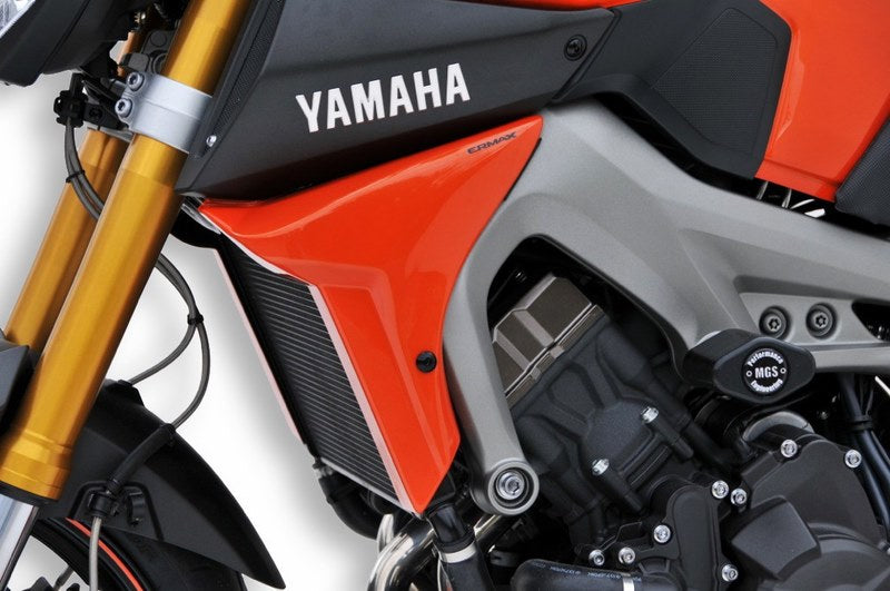 Ermax cooling air scoops (by pair ) ermax for MT 09(fz 9 ) 2014-2016, unpainted 2014/2016  | 760200117