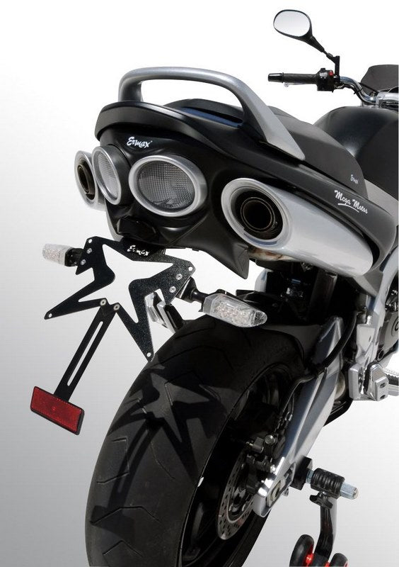 ERMAX License Plate Holder (+Fix.Abs ) Ermax For Gsr 600 2006-2011 | 7904BLA80