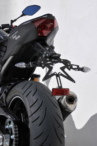 Ermax sup10 lisence plate holder aluminium black arm ermax for MT 07(fz 7 ) 2014-2017  | SUP218121
