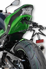 Ermax sup10 lisence plate holder aluminium black arm ermax for Z 900 2017  | SUP318096
