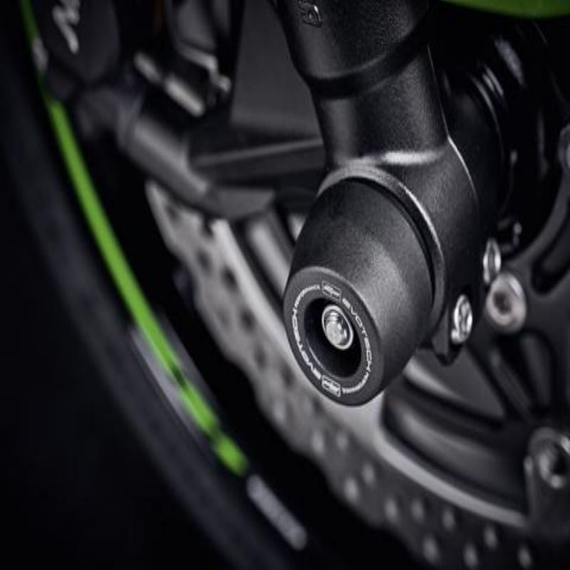 Evotech Performance Front Spindle Bobbins - Kawasaki ZX6R (2019+) | PRN014192