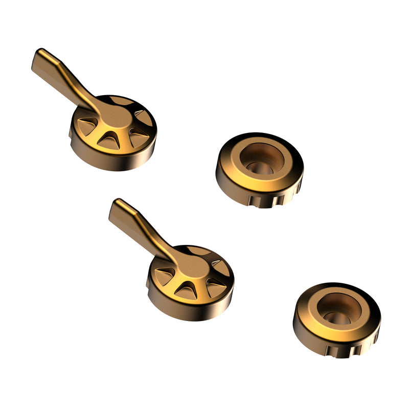 EVOTECH PERFORMANCE Evo Brake And Clutch Lever Gold Adjusters | PRN016783