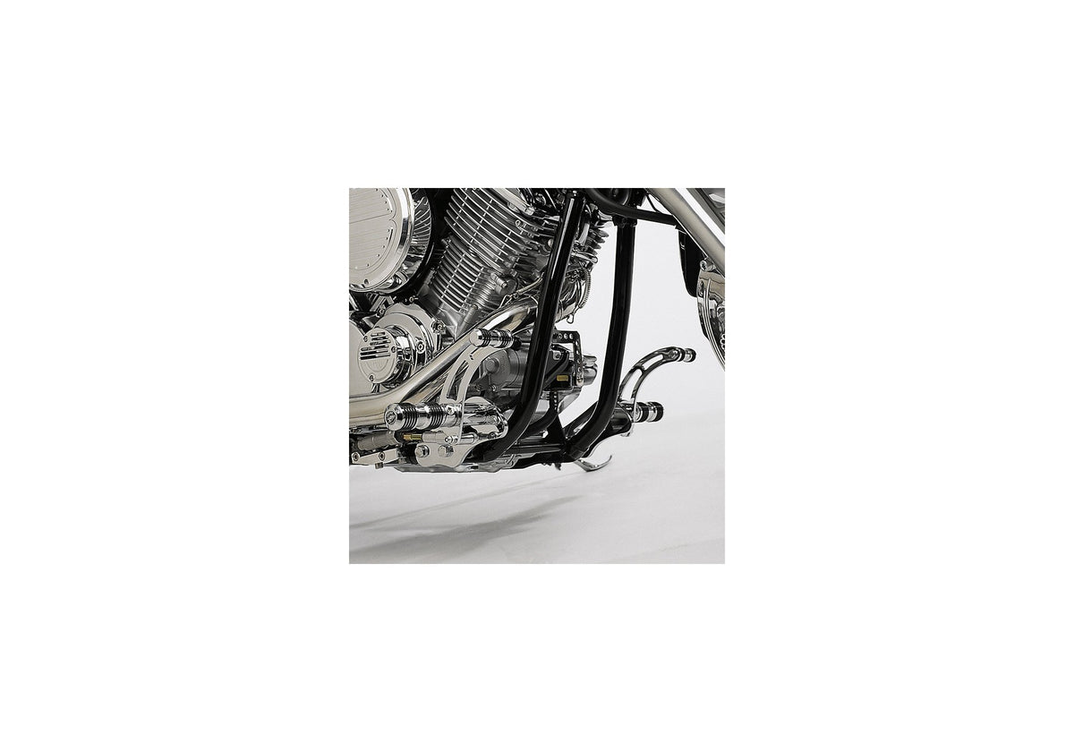 Round Style Forward Control Kit Silver