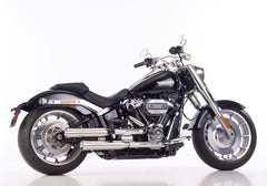 Double Groove Slip on Exhaust (2-2) Silver