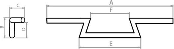 Fehling "Z"-Handlebar, high, small | 7766 L Z 9