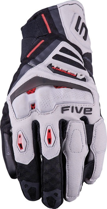 FIVE Gloves TFX1 Airflow short grey-black-red | F021728-932