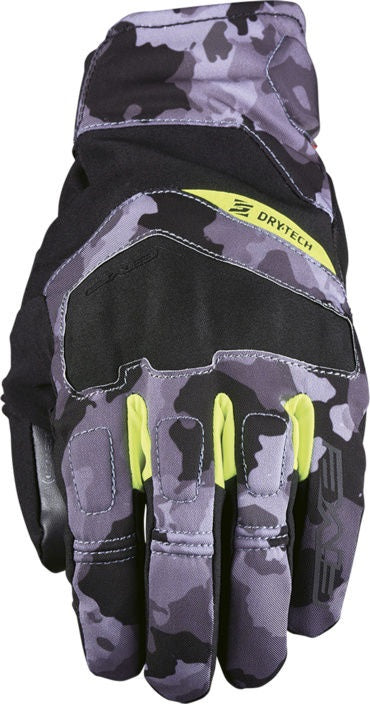 FIVE Gloves BOXER Evo WP camo grey-yellow | F042007-915