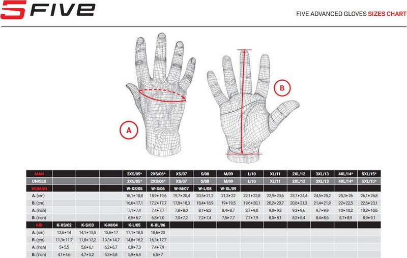 FIVE Gloves RFX Sport Evo Woman white-black-fluopink | F081905-138