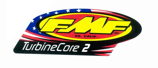 FMF T-Core2  Pat Vinyl Decal Repl | 012699