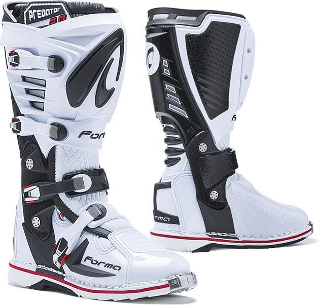 Forma Predator MX Boots Standard Off-Road, White |FORC520-98